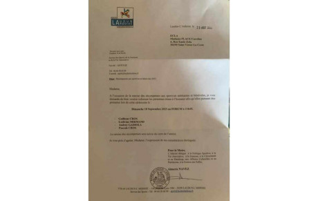 Remise des récompenses des sportives méritantes et d'un bénévole